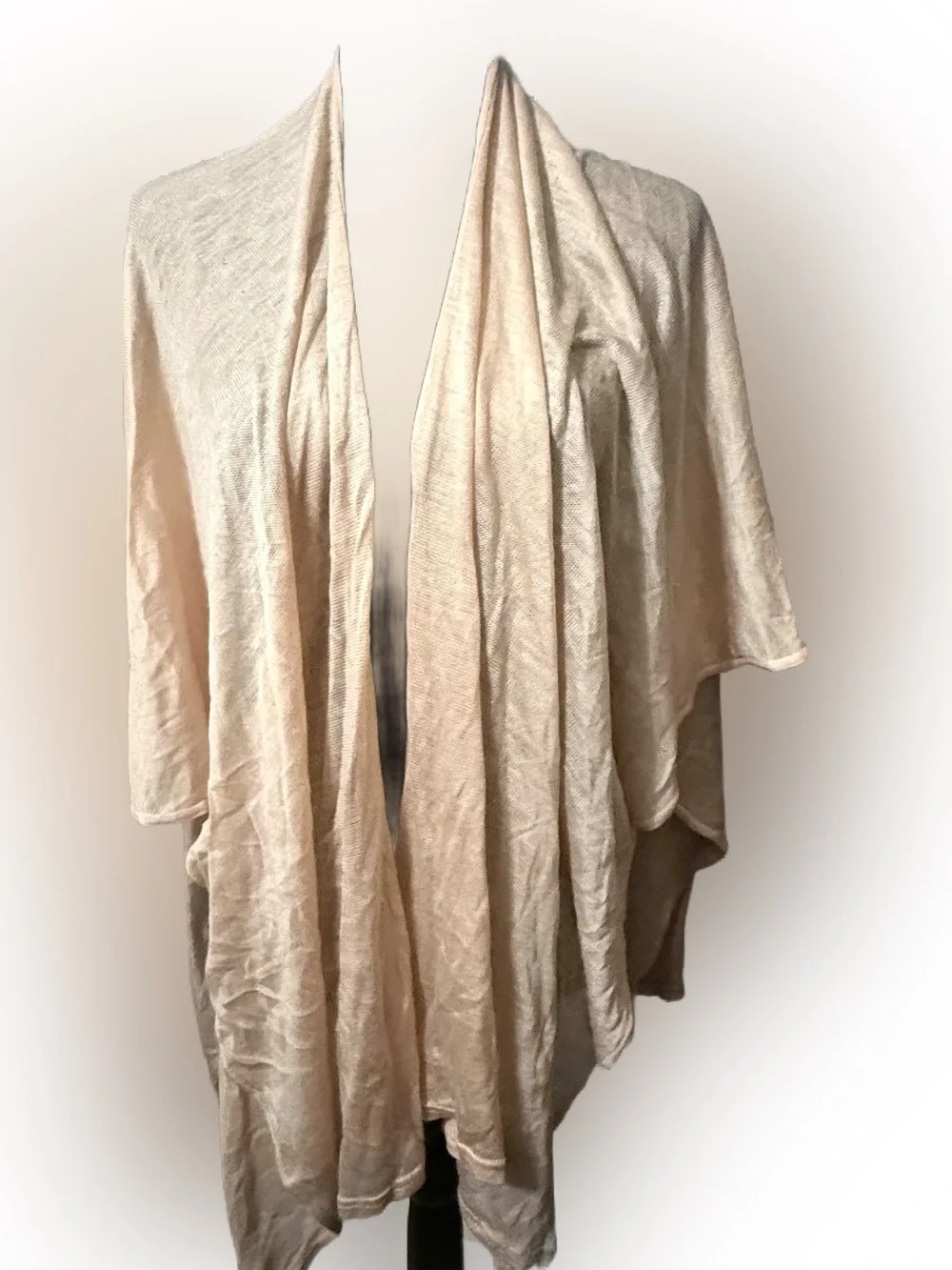 I.N.C. International Concepts Soft Light Pink open-front drapey cardigan. NWT